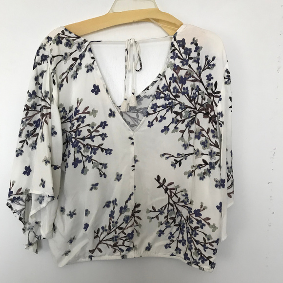 Lovestitch Bohemian Floral Top - NEVER WORN - M - Picture 3 of 7